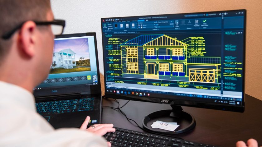 CAD software in de bouw
